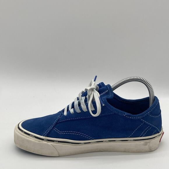 Mens Size 6.5 Vtg Vans Old Skool Style 36 Ultracush Blue Suede Sneaker Shoes Y2K - Picture 5 of 9